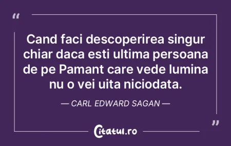 Cand faci descoperirea singur chiar daca... Cand faci descoperirea singur chiar daca...