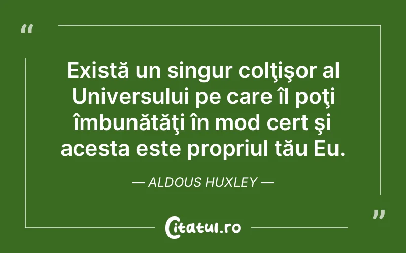 Citat Aldous Huxley - citate spiritualitate