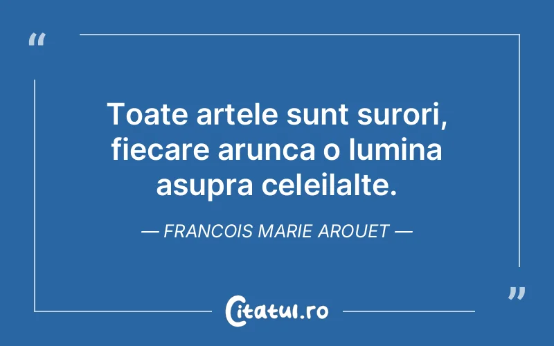 Citat Francois Marie Arouet - citate spiritualitate