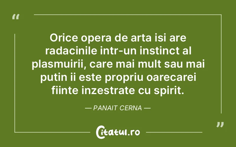 Citat Panait Cerna - citate spiritualitate