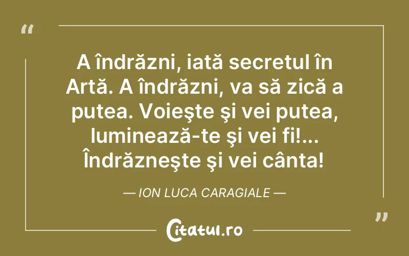 Citat Ion Luca Caragiale - citate spiritualitate