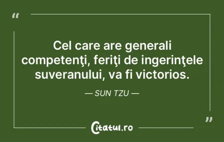 Cel care are generali competenţi, feri�...