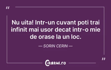 Nu uita! Intr-un cuvant poti trai infini... Nu uita! Intr-un cuvant poti trai infini...