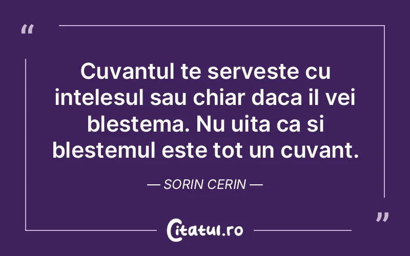 Citat Sorin Cerin - citate spiritualitate
