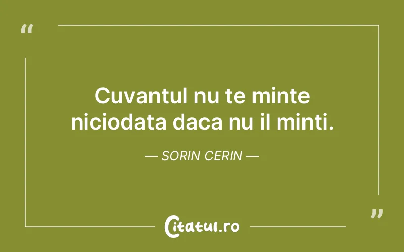 Citat Sorin Cerin - citate spiritualitate