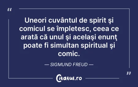 Uneori cuvântul de spirit şi comicul s... Uneori cuvântul de spirit şi comicul s...