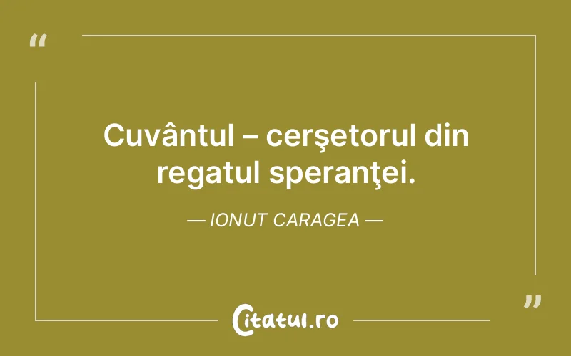 Citat Ionut Caragea - citate spiritualitate
