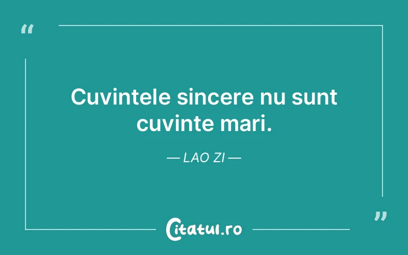 Citat Lao Zi - citate spiritualitate