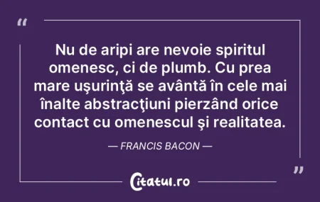 Nu de aripi are nevoie spiritul omenesc,... Nu de aripi are nevoie spiritul omenesc,...