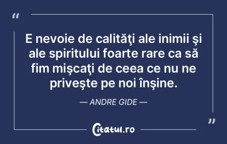 E nevoie de calităţi ale inimii şi al... E nevoie de calităţi ale inimii şi al...