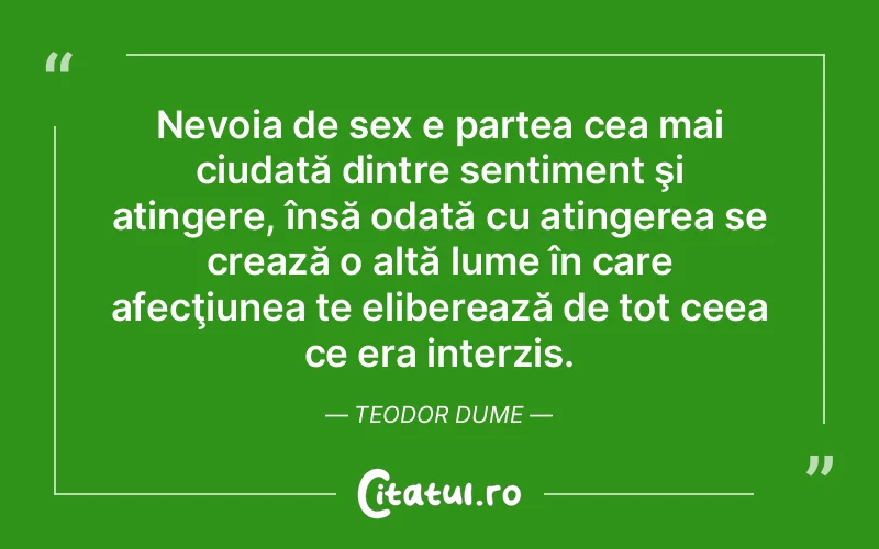 Citat Teodor Dume - citate spiritualitate