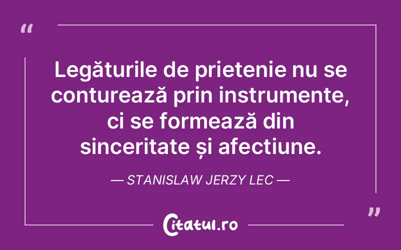Citat Stanislaw Jerzy Lec - citate spiritualitate