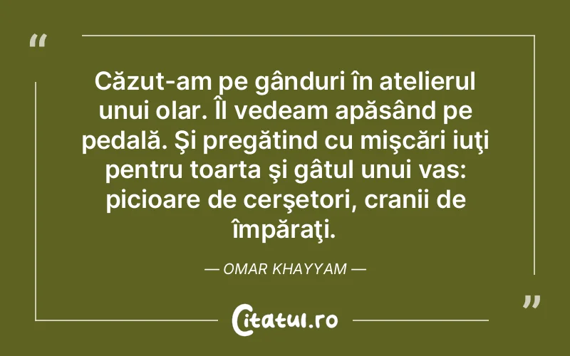 Citat Omar - citate spiritualitate