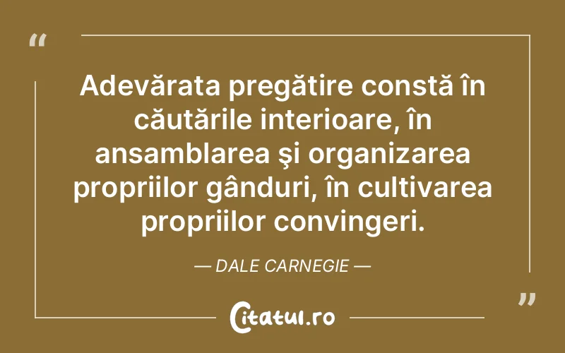 Citat Dale Carnegie - citate spiritualitate