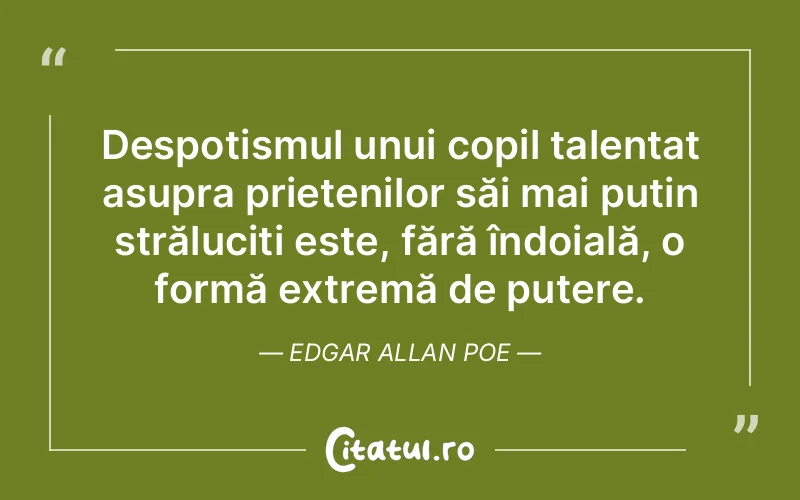 Citat Edgar Allan Poe - citate spiritualitate