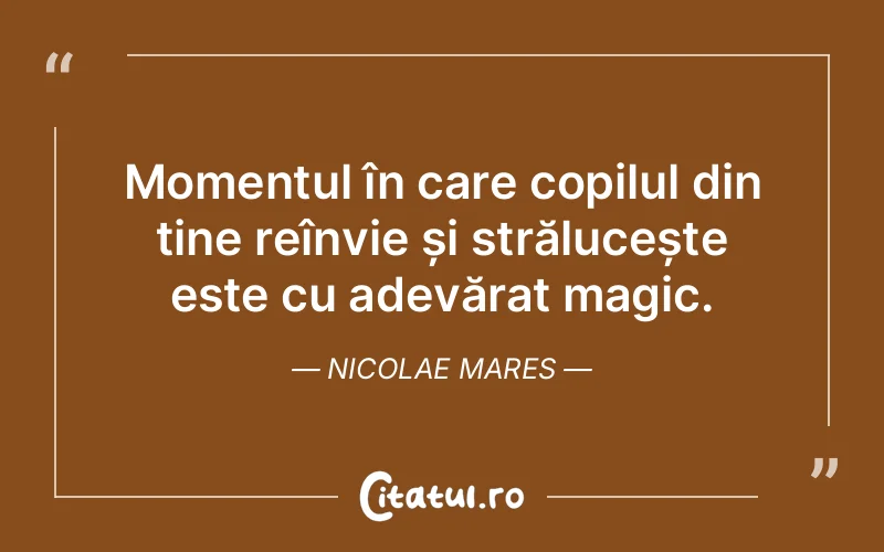 Citat Nicolae Mares - citate spiritualitate