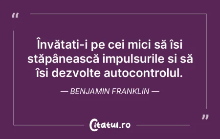Învățați-i pe cei mici să își st�...