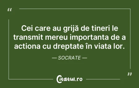 Cei care au grijă de tineri le transmit... Cei care au grijă de tineri le transmit...