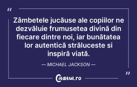 Zâmbetele jucăușe ale copiilor ne dez... Zâmbetele jucăușe ale copiilor ne dez...