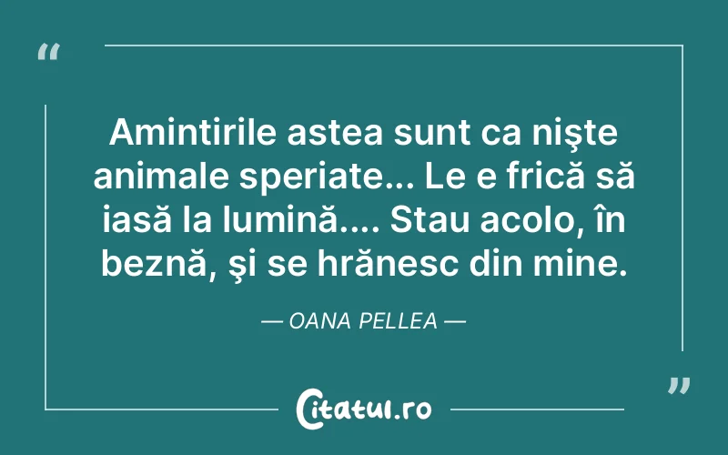 Citat Oana Pellea - citate spiritualitate