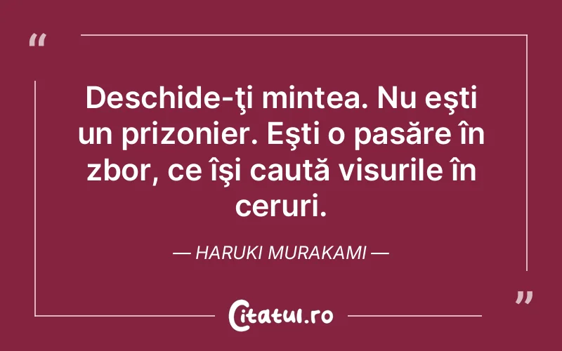Citat Haruki Murakami - citate spiritualitate