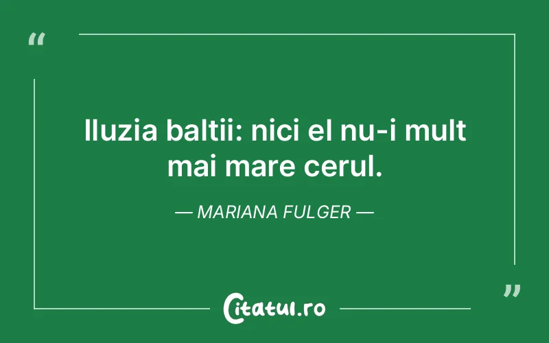 Citat Mariana Fulger - citate spiritualitate
