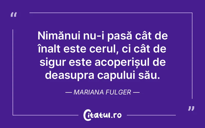 Citat Mariana Fulger - citate spiritualitate