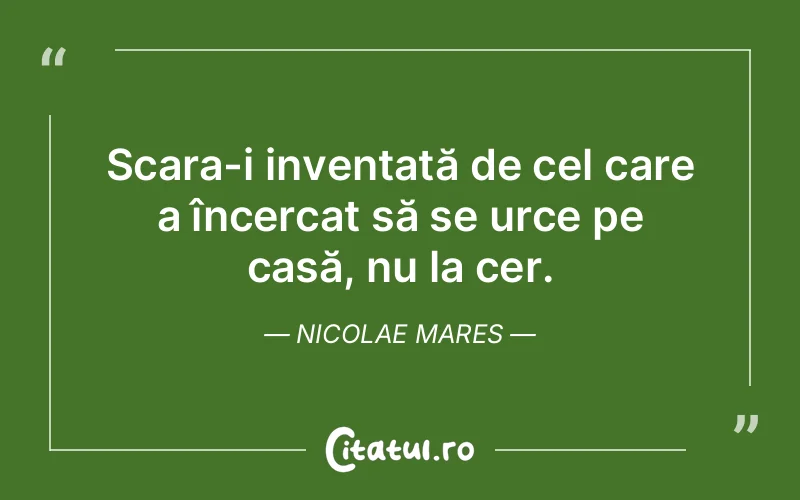 Citat Nicolae Mares - citate spiritualitate