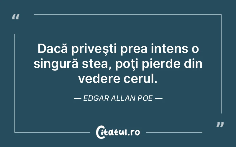 Citat Edgar Allan Poe - citate spiritualitate