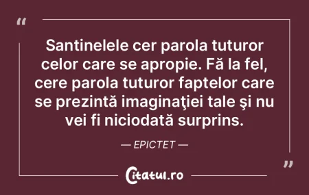 Santinelele cer parola tuturor celor car... Santinelele cer parola tuturor celor car...