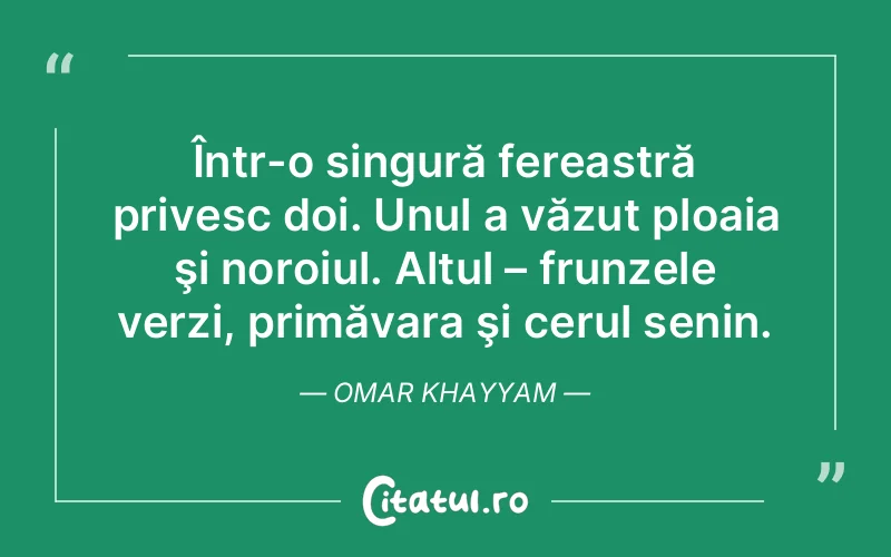 Citat Omar Khayyam - citate spiritualitate