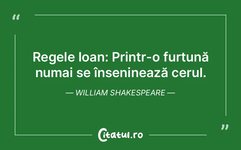 Citat William Shakespeare - citate spiritualitate