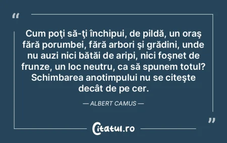 Cum poţi să-ţi închipui, de pildă, ... Cum poţi să-ţi închipui, de pildă, ...