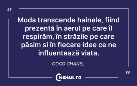Moda transcende hainele, fiind prezentă... Moda transcende hainele, fiind prezentă...