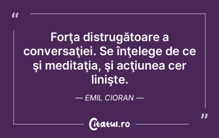 Forţa distrugătoare a conversaţiei. S... Forţa distrugătoare a conversaţiei. S...