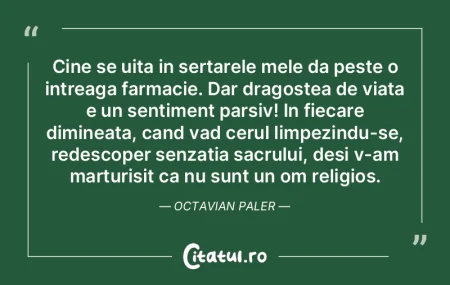 Cine se uita in sertarele mele da peste ... Cine se uita in sertarele mele da peste ...