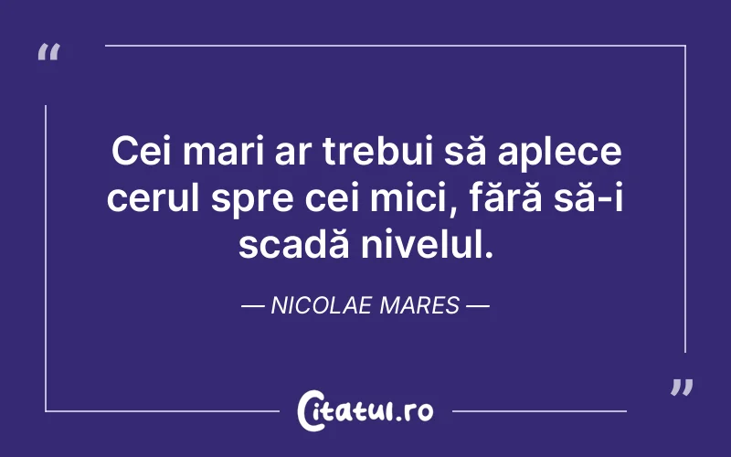 Citat Nicolae Mares - citate spiritualitate