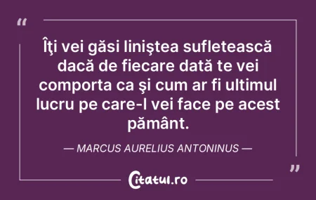 Îţi vei găsi liniştea sufletească d... Îţi vei găsi liniştea sufletească d...