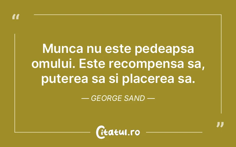 Citat George Sand - citate spiritualitate