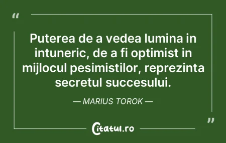 Puterea de a vedea lumina in intuneric, ...