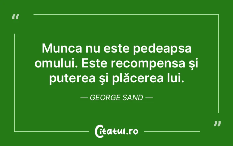 Citat George Sand - citate spiritualitate