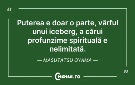 Puterea e doar o parte, vârful unui ice... Puterea e doar o parte, vârful unui ice...