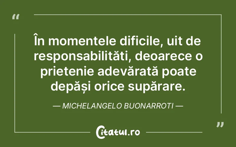 Citat Michelangelo Buonarroti - citate spiritualitate