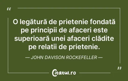 O legătură de prietenie fondată pe pr...