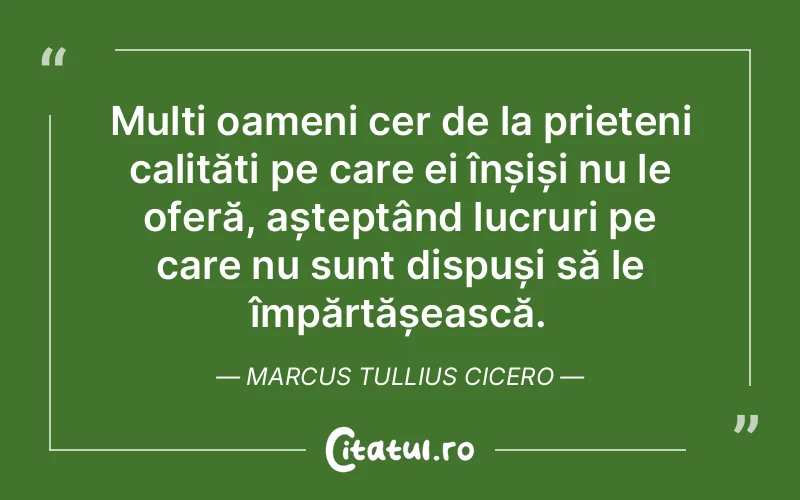 Citat Marcus Tullius Cicero - citate spiritualitate