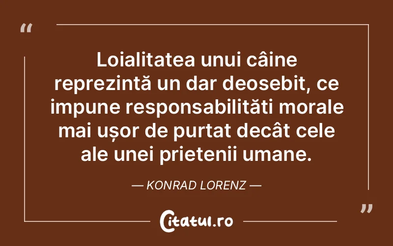 Citat Konrad Lorenz - citate spiritualitate