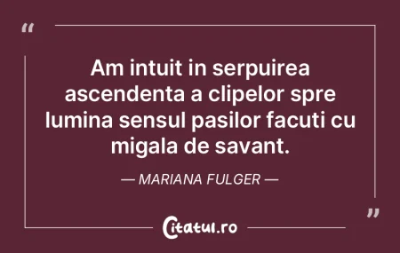 Am intuit in serpuirea ascendenta a clip... Am intuit in serpuirea ascendenta a clip...