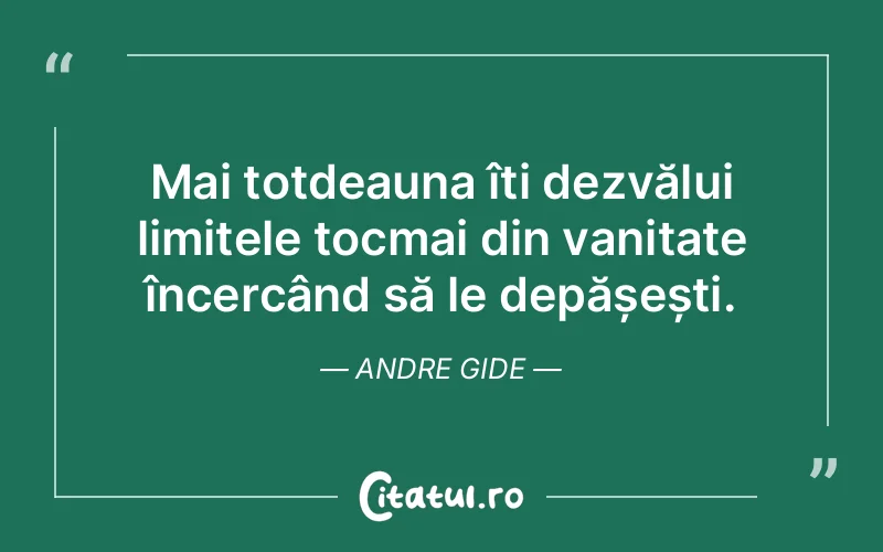 Citat Andre Gide - citate spiritualitate
