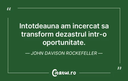 Intotdeauna am incercat sa transform dez...