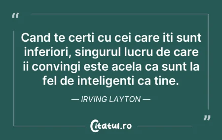 Cand te certi cu cei care iti sunt infer... Cand te certi cu cei care iti sunt infer...